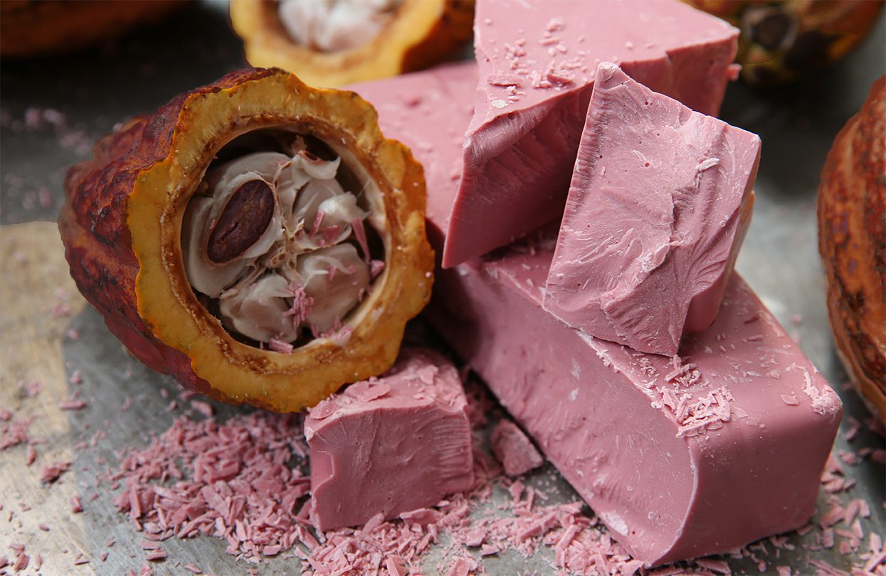 Sweet, tangy ruby is the newest chocolate creation