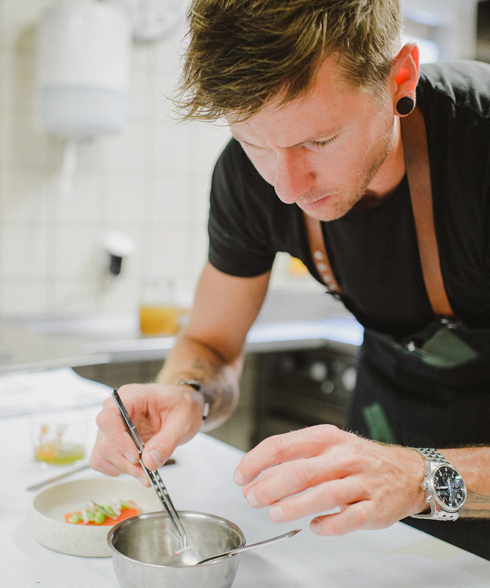 Fabian Spiquel, chef at Maison Manesse