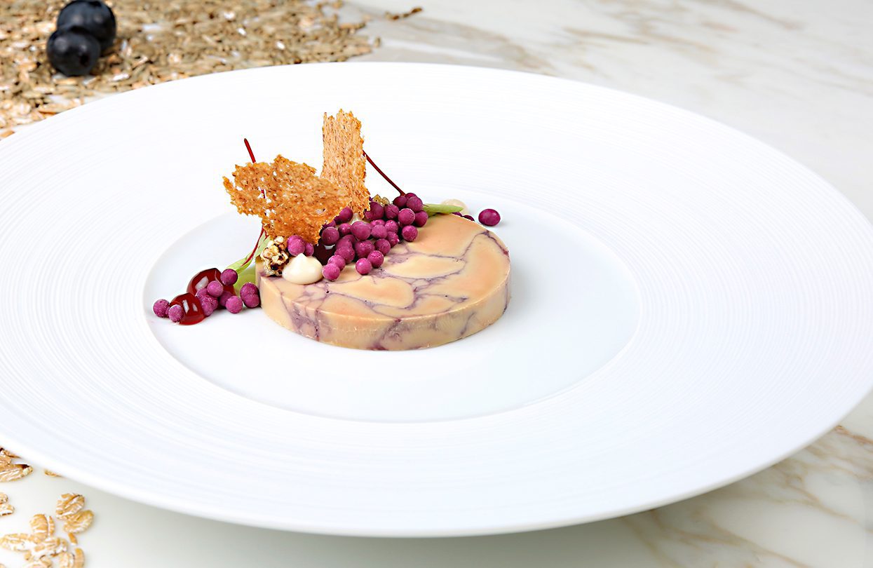 Food from the 2-Michelin starred Ecco at Atlantis by Giardino