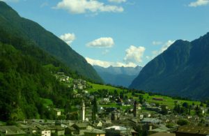 scenery along The Bernina Line