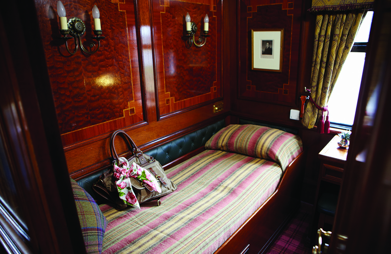 Belmond Royal Scotsman Low berth beds