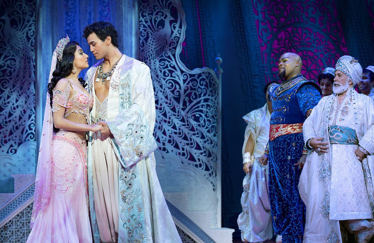 (Wedding Kiss) Graeme Isaako as Aladdin with Shubshri Kandiah as Jasmine - James Green