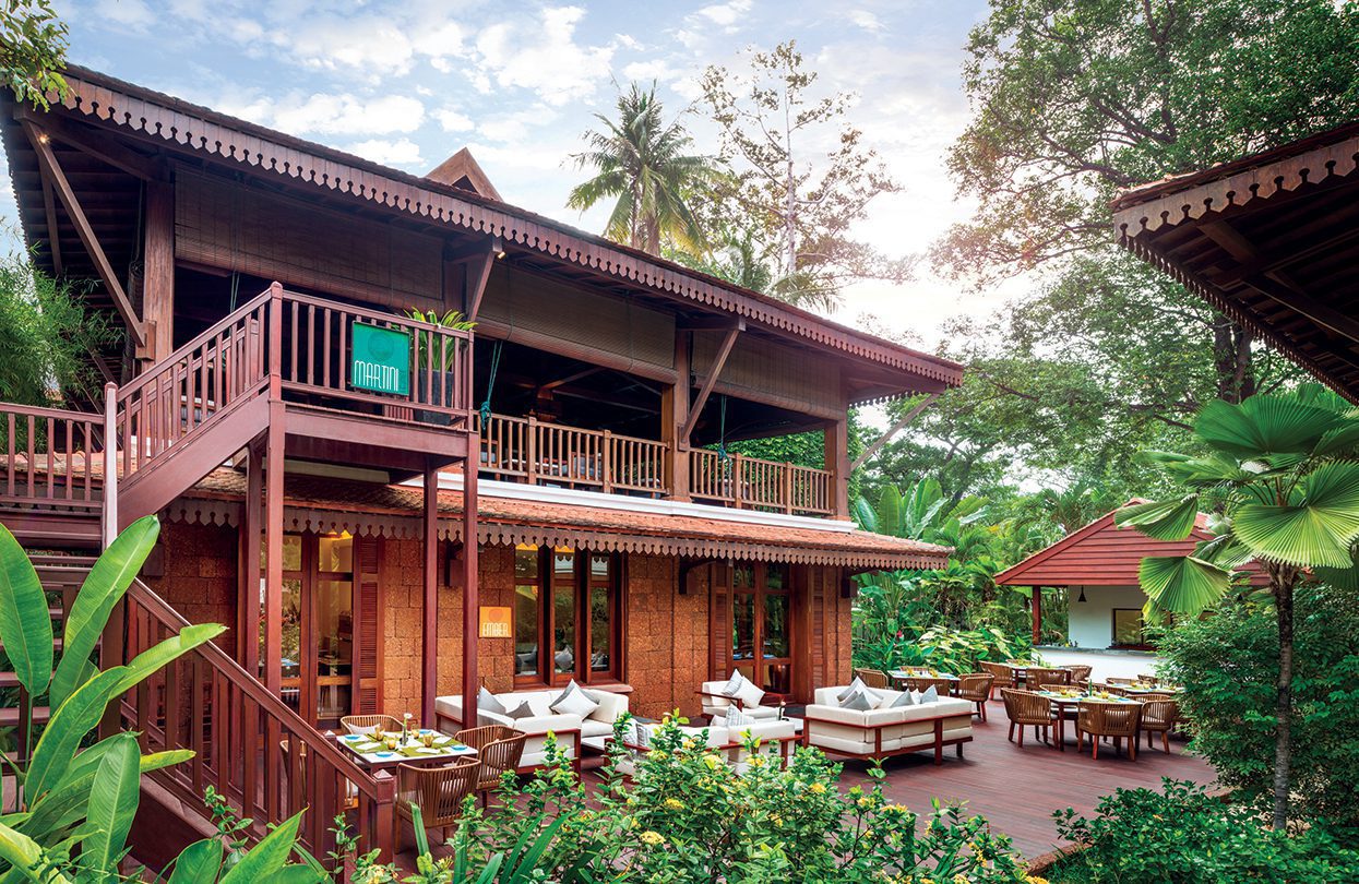 Martini Bar in Belmond La Résidence d'Angkor