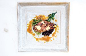 Khmer inspired dishes at Belmond La Résidence d'Angkor - Lemongrass-Marinated Duck Breast with Orange Salsa Served with Rice