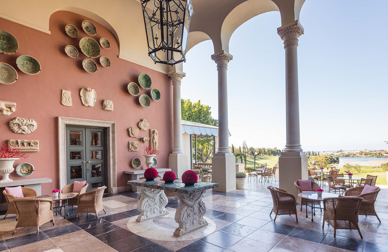 Anantara Villa Padierna Palace - Salon Terrace View