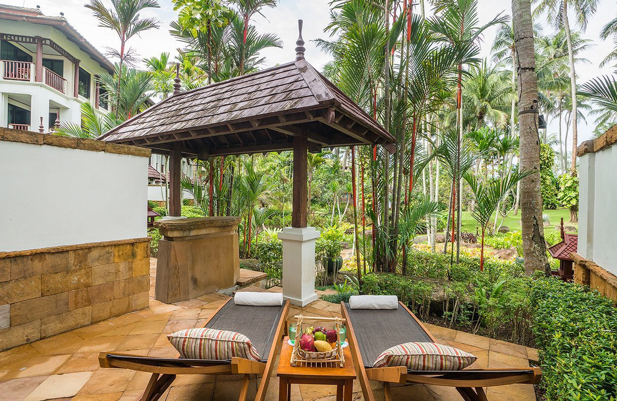 Deluxe Family Terrace Room - terrace area at JW Marriott Phuket Resort & Spa