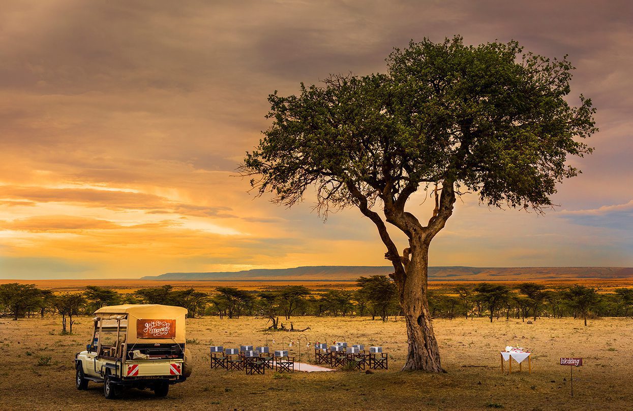 Mahali Mzuri wedding ceremony