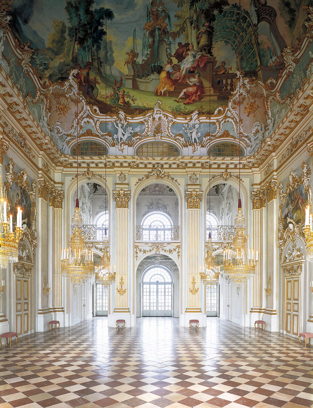 Great Hall, Nymphenburg Palace, Munich, Bayerische Schlösserverwaltung