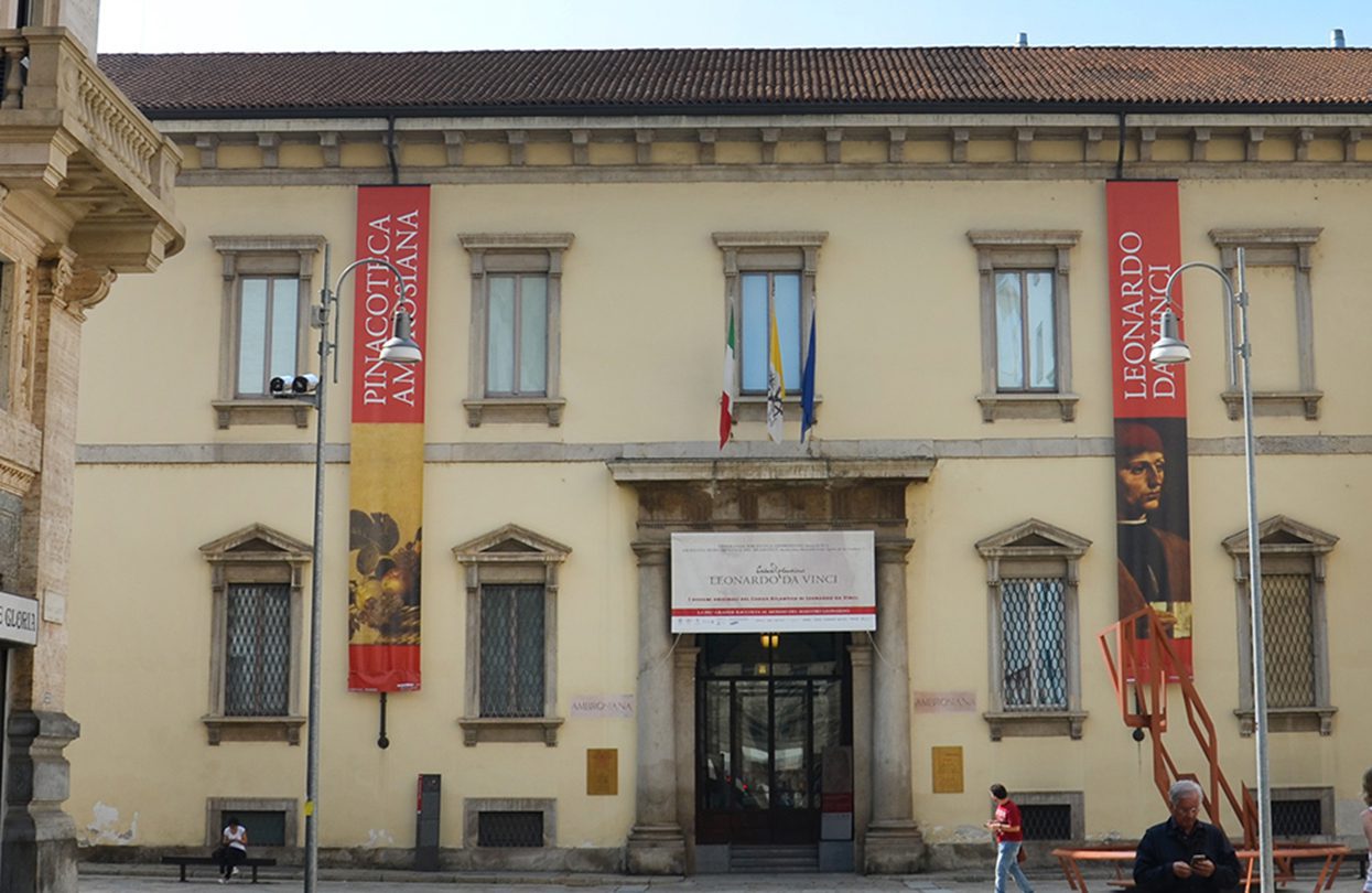 Pinacoteca Ambrosiana entrance