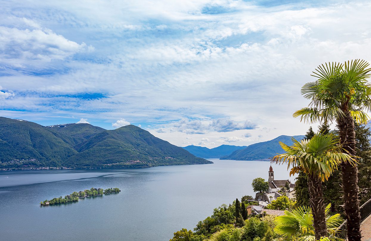 Lago Maggiore is the stunning blue lake at the heart of Canton Ticino photo by Ticino Turismo, Alessio Pizzicannella