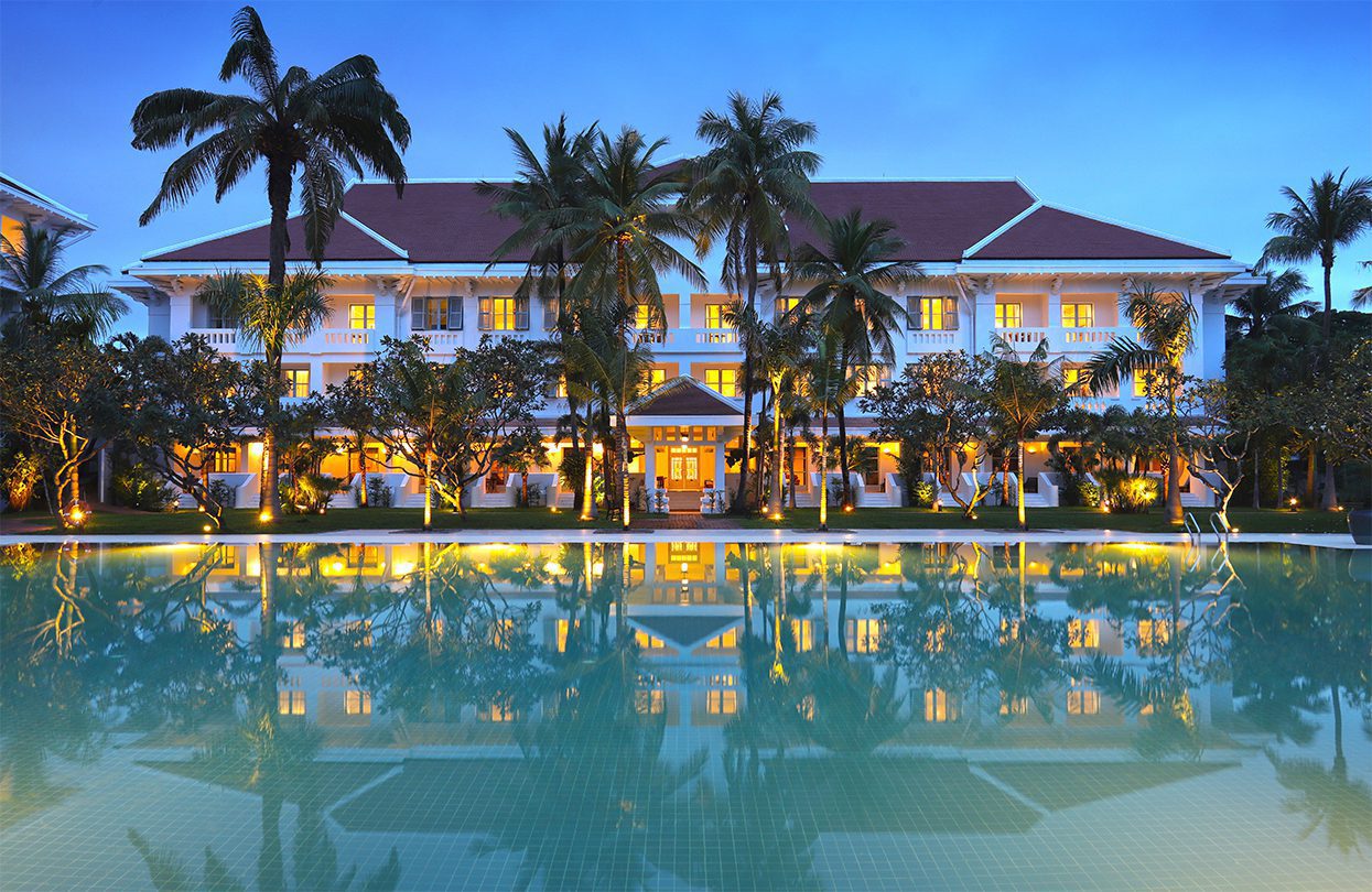 An oasis in the heart of Siem Reap - The Raffles Hotel Grand d’Angkor’s iconic swimming pool
