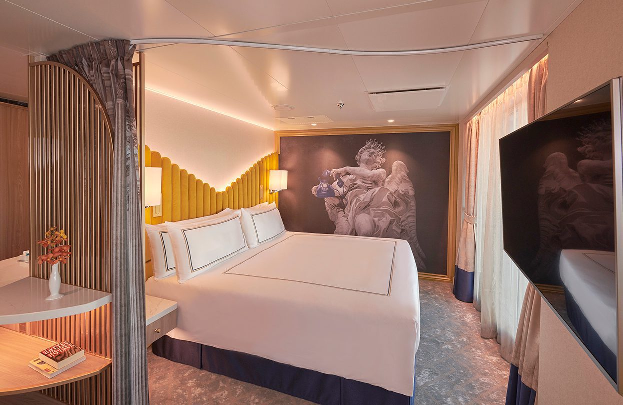 Palace Deluxe Suite (Bedroom) on the Explorer Dream