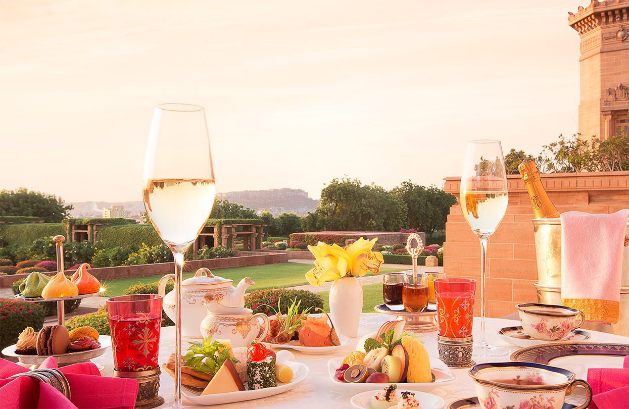 Umaid Bhavan Palace Pillars High Tea