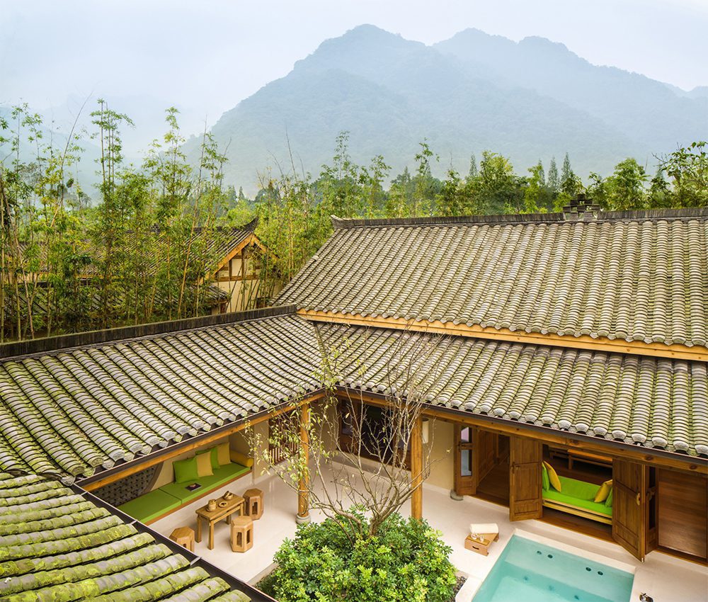 Six Senses Chengdu Two Bedroom Deluxe Courtyard Villa