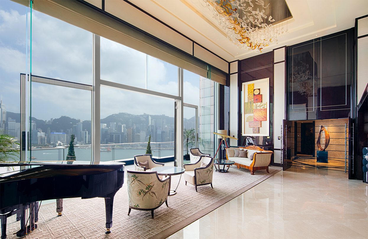Peninsula Hong Kong Pen Suite Living Area