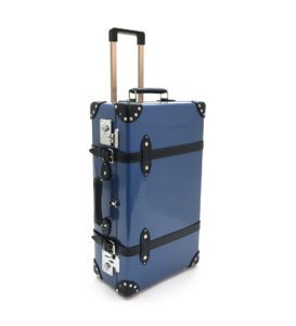 Globe Trotter Deluxe Sapphire Blue 26_ Trolley Case