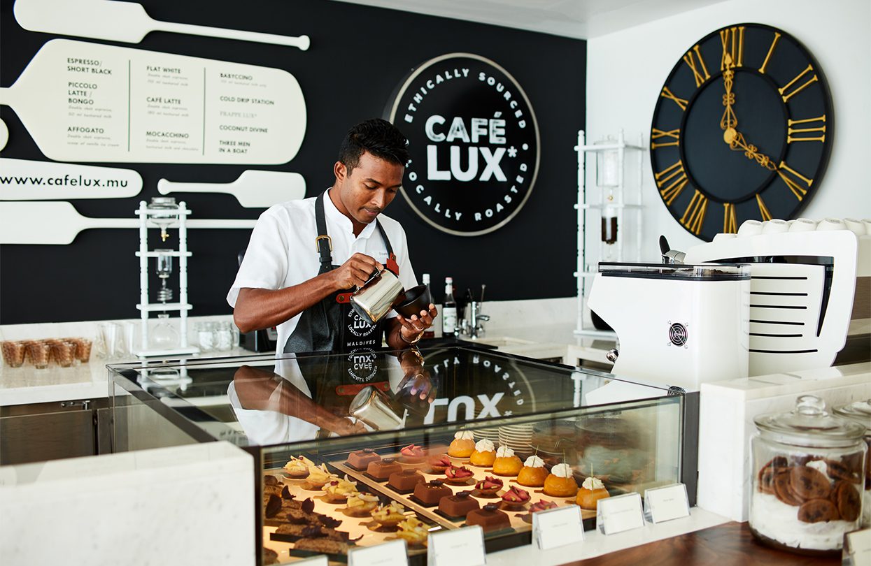 Lux North Male Atoll - LUX’s own café indulges with sublime sweets and treats