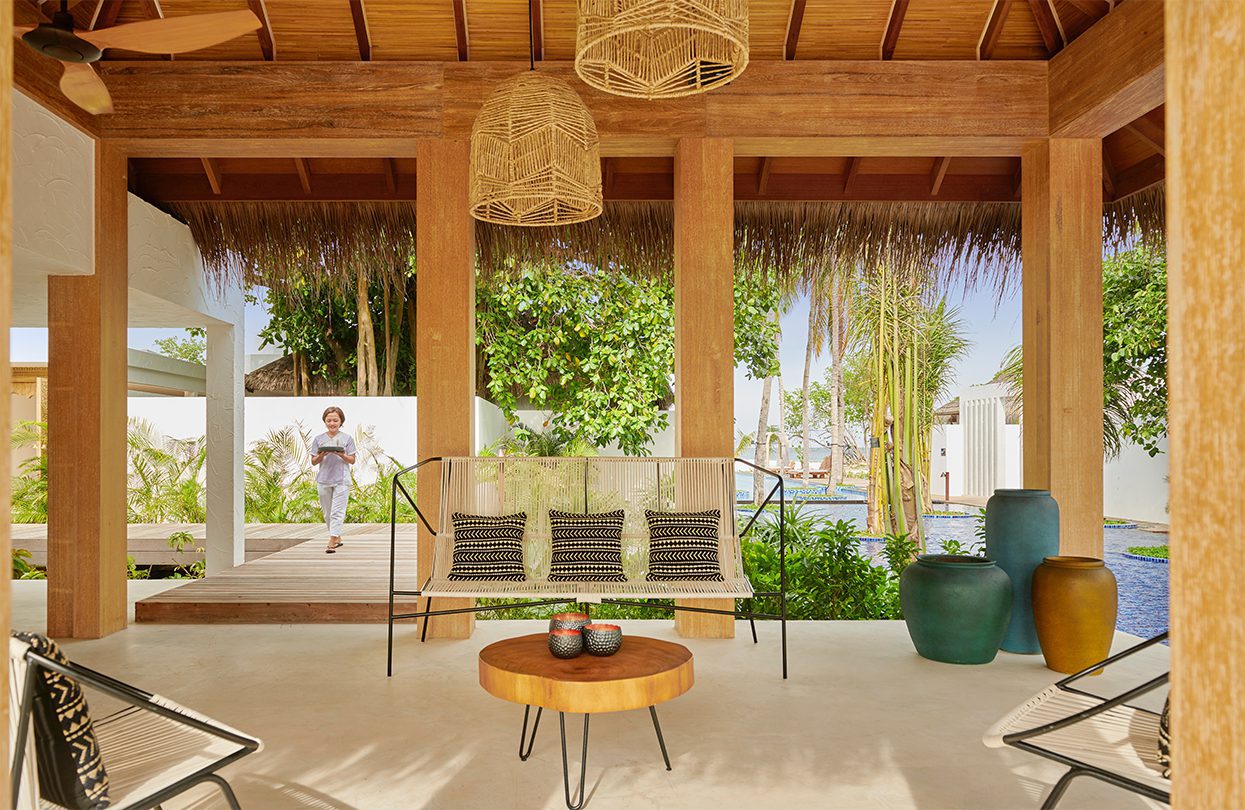 Coastal luxury shines in Fairmont Maldives’ interiors
