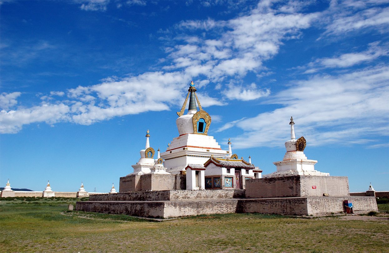 The Erdene zuu Monastary, near Karakorum, Mongolia, in Ovorkhangai Province, by LunaseeStudios