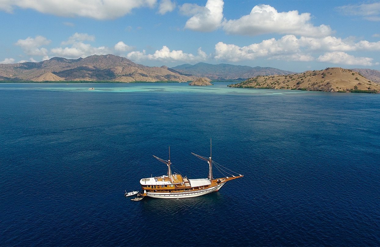 Explore Indonesia’s most isolated islands on board one of the region’s luxury sailing yachts