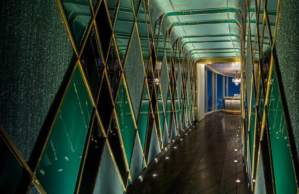 Waldorf Astoria Bangkok's The Champagne Bar Tunnel