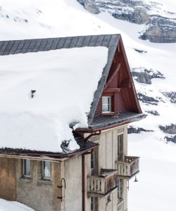 A typical alpine chalet