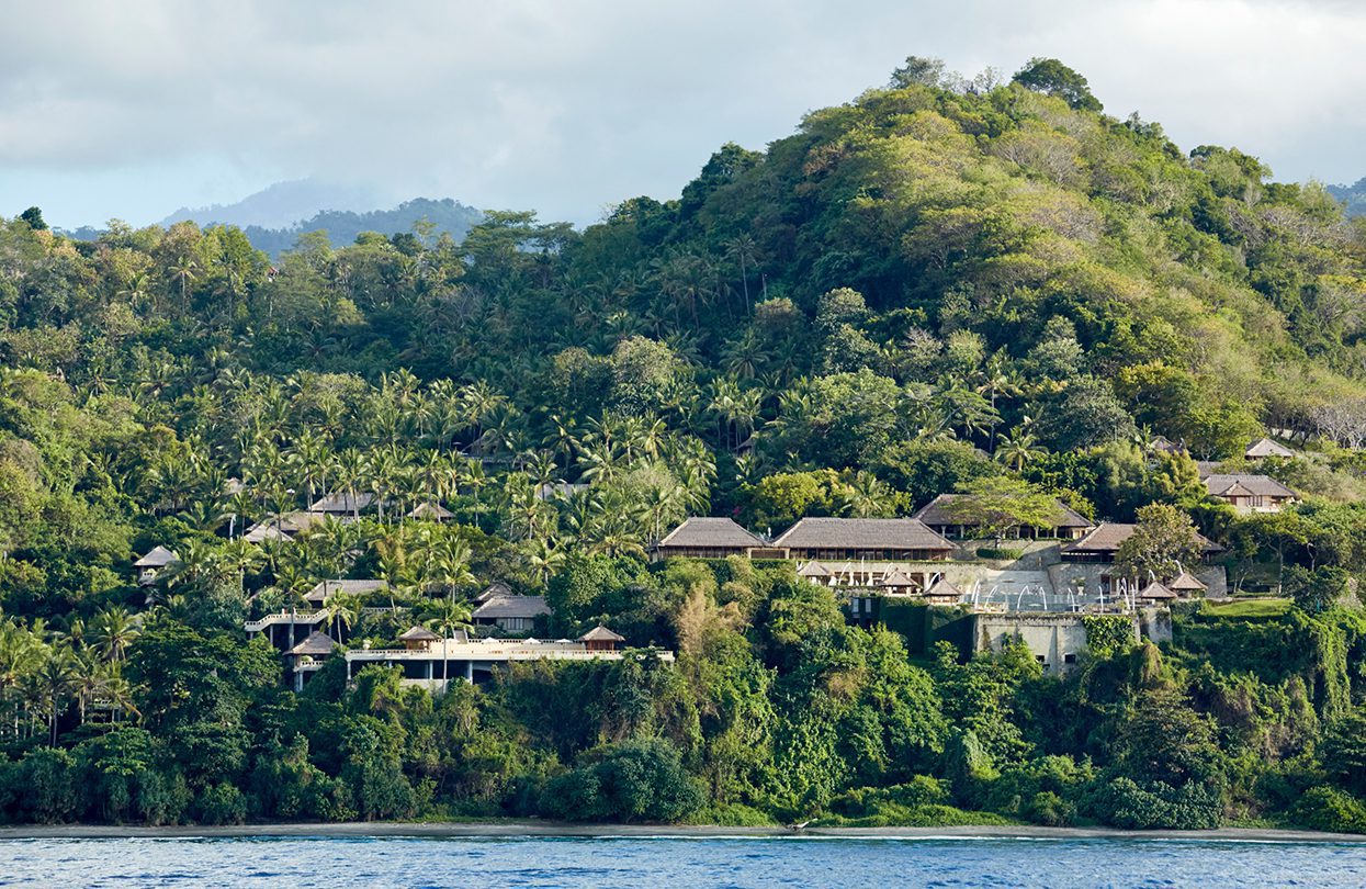 Amankila, Indonesia - View of the Resort from the Sea