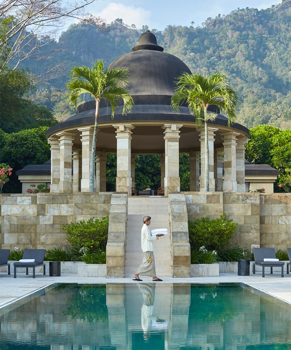 Amanjiwo, Indonesia - Dalem Jiwo Suite Pool, Amanjiwo Dalem Jiwo’s suite pool incite tranquil emotions from the view alone