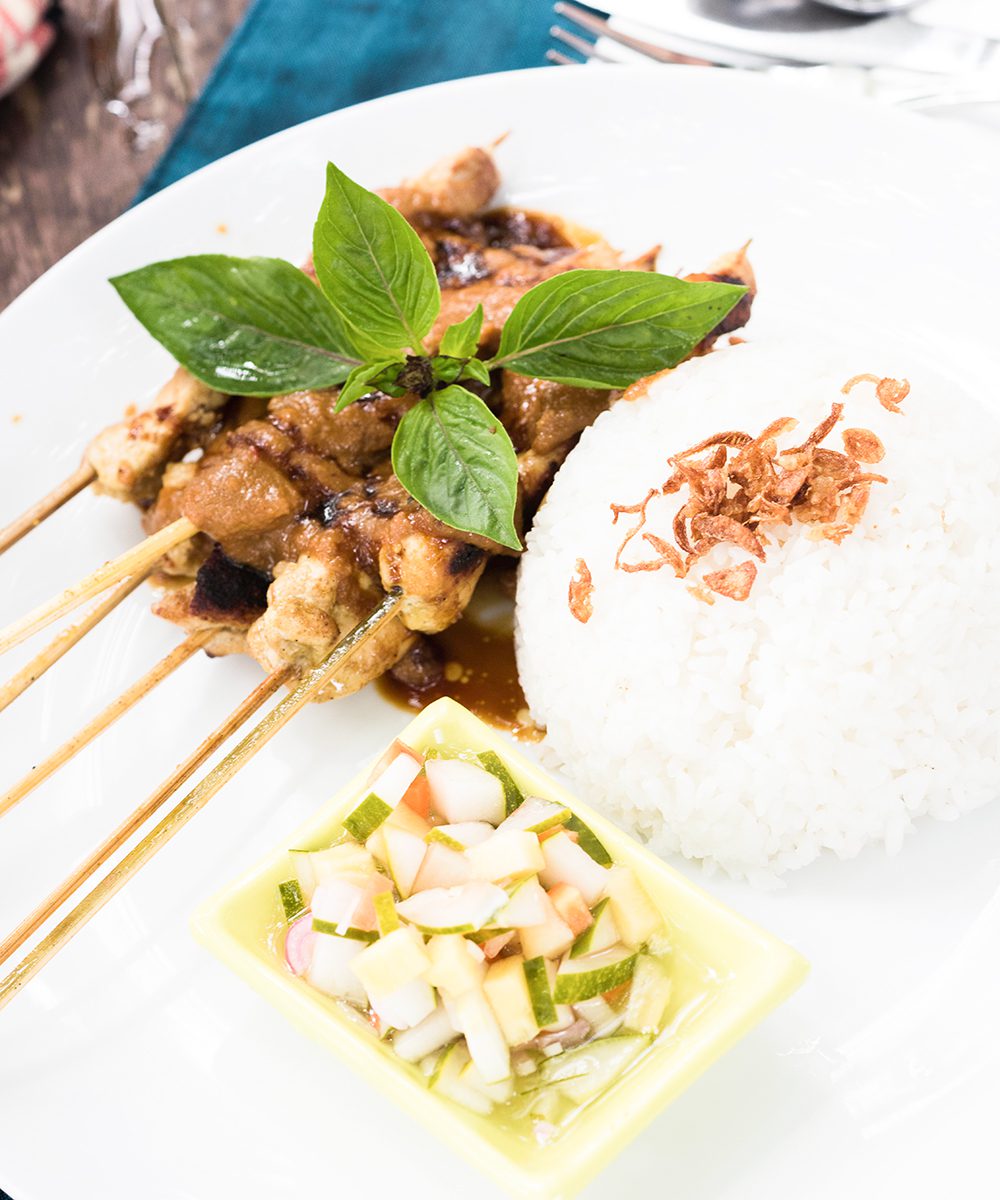 Lunch at upscale Laut Biru at Selong Belanak is the perfect compliment to a day spent in the rugged West