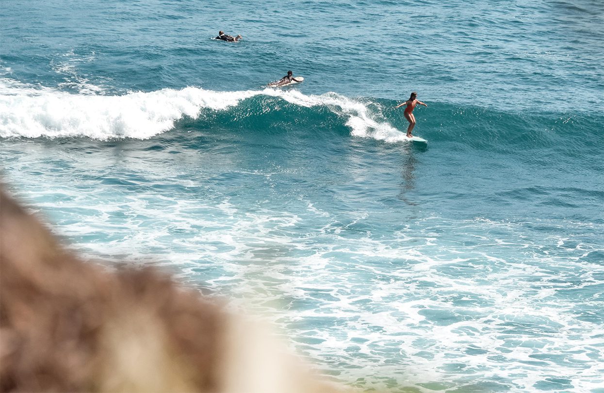 Surfing is a major draw to Southern Lombok for both experienced wave riders and beginners alike