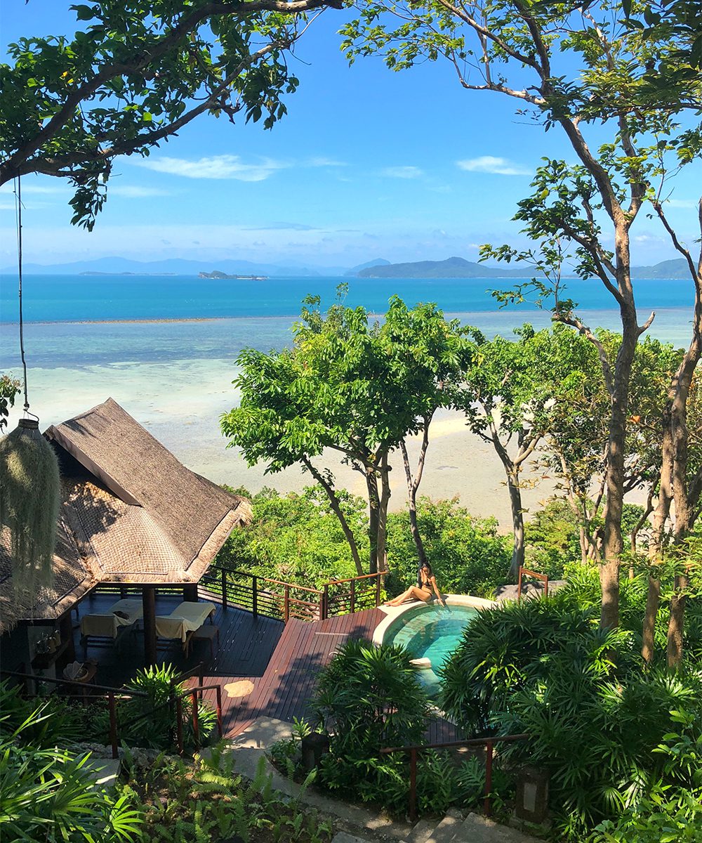 Practicing mindfulness at Kamalaya Koh Samui