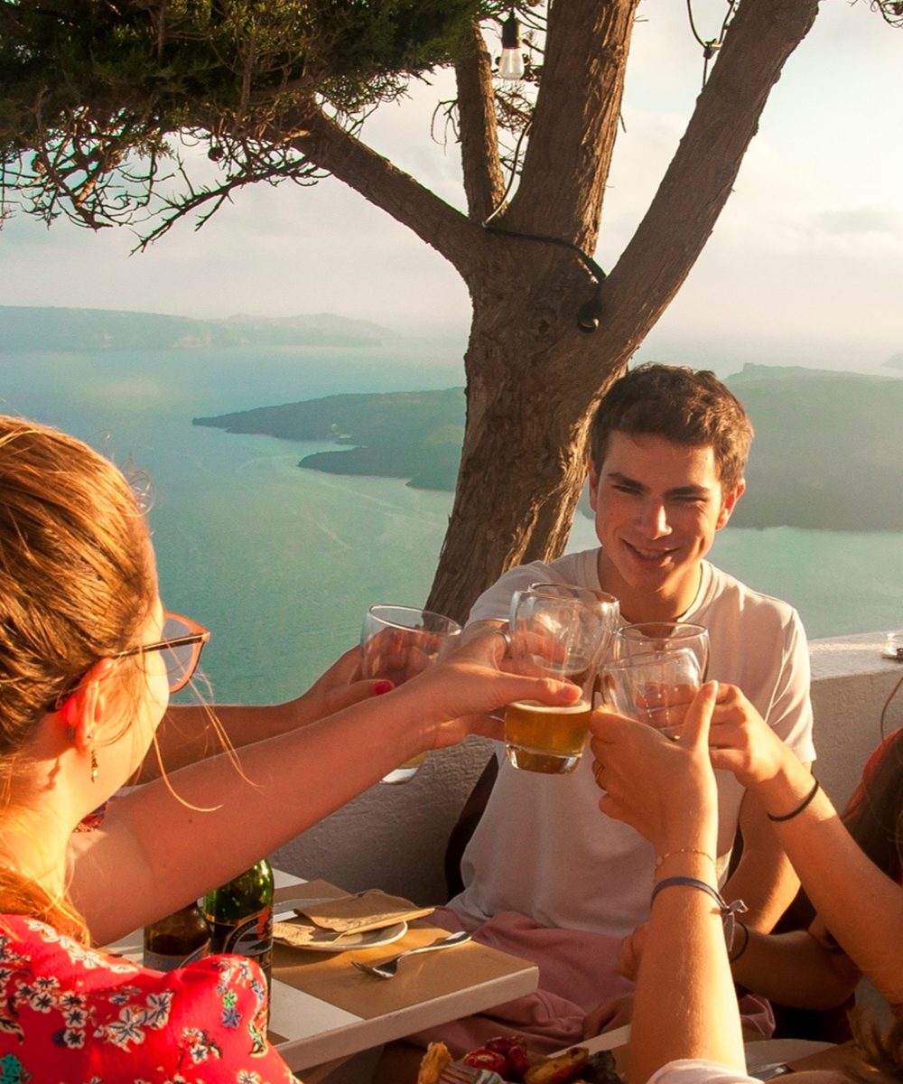 Santorini Walk, Drink, Eat Sunset tour