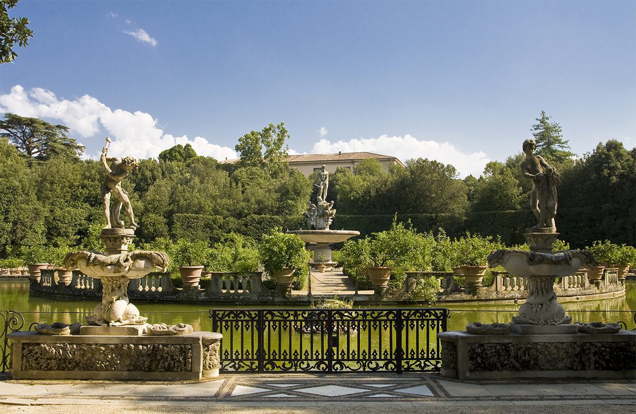 Il famoso Giardino di Boboli a Firenze, di Trebab.