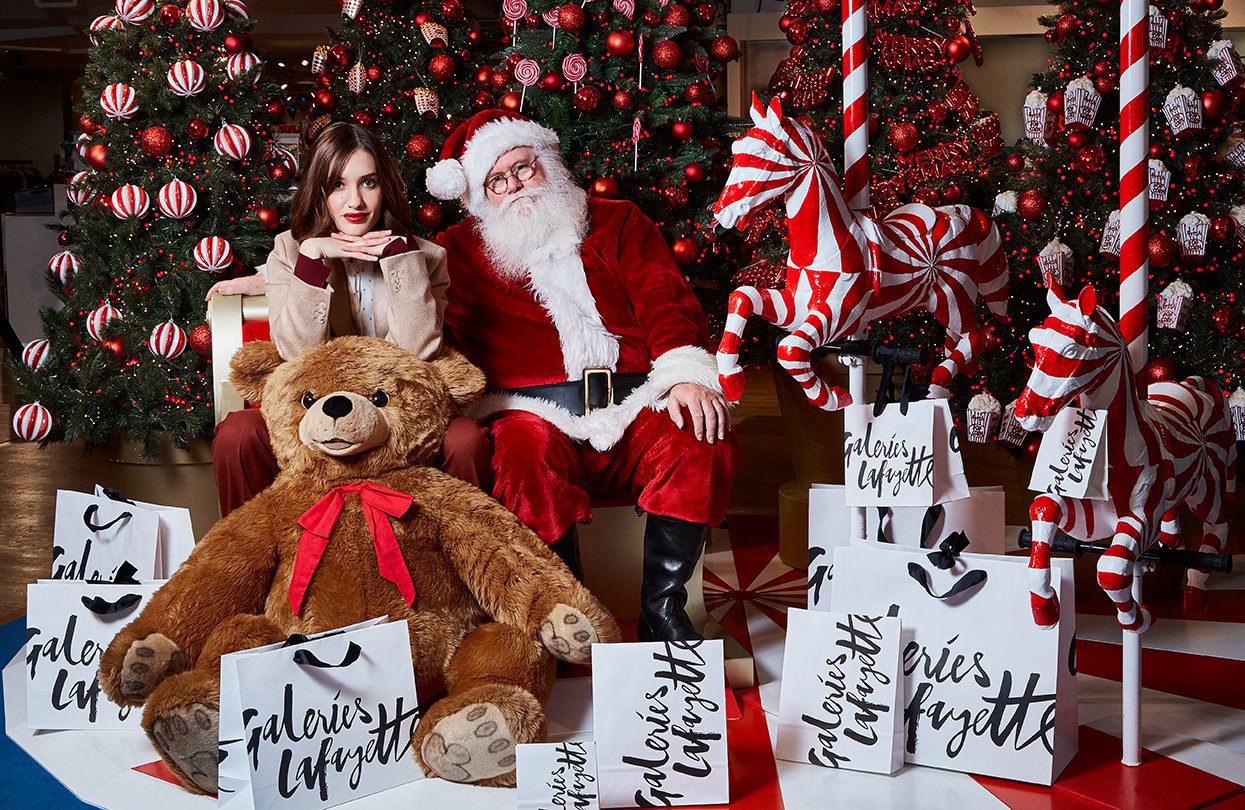 Galeries Lafayette Christmas Tree: Festive Season in Paris