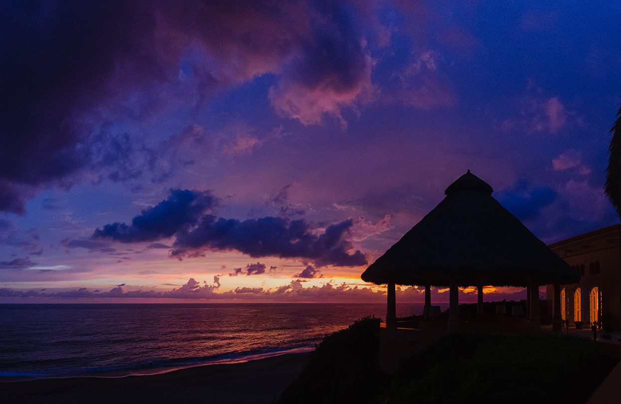 CUIXMALA's wild sunsets, by Davis Gerber