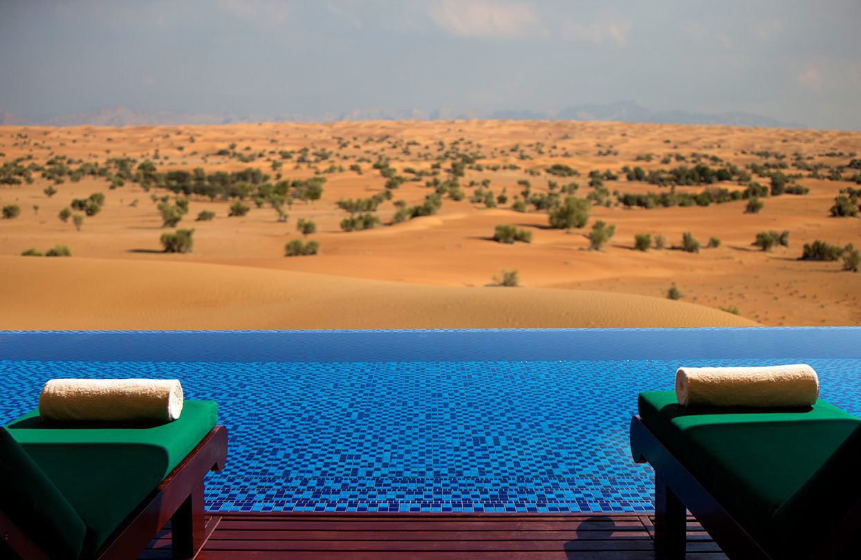 Al Maha Desert Resort, UAE Emirates Suite Pool