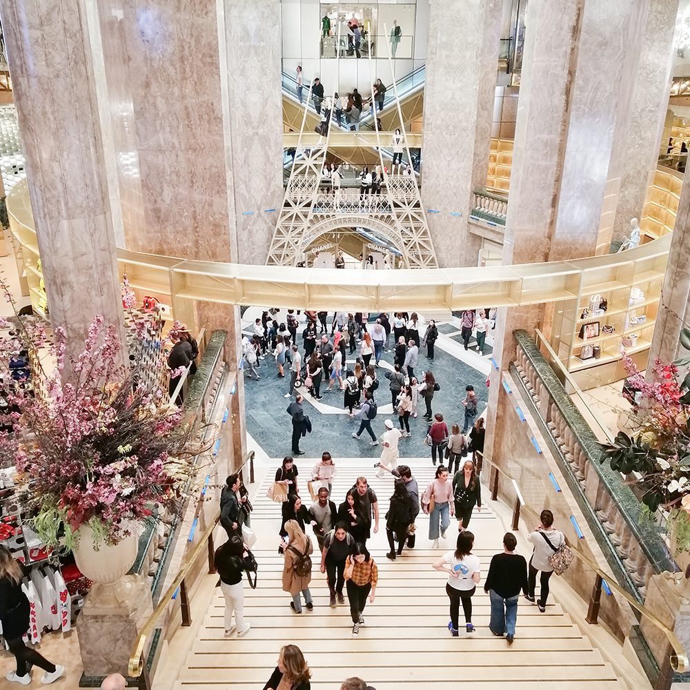 Shopping heaven at Galeries Lafayette Champs-Élysées