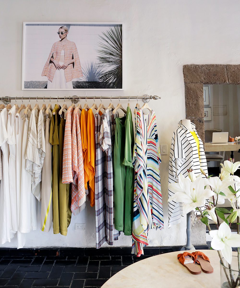 Silk Apparel at Recreo San Miguel, a boutique store with a minimalist interior in a heritage building
