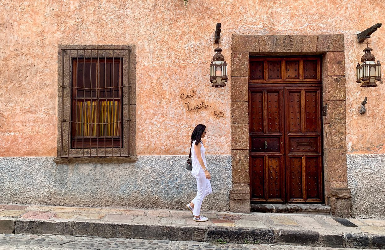Picturesque alleyways of San Miguel