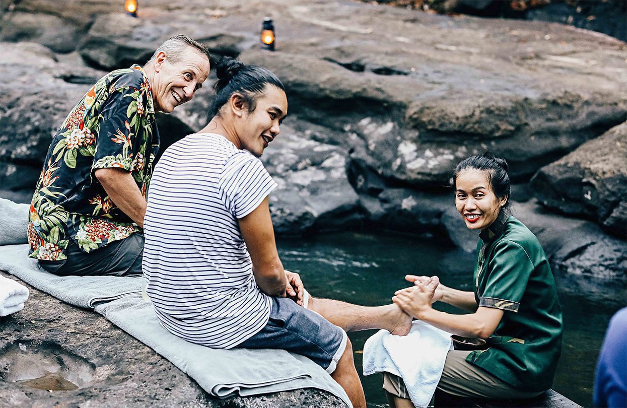 Shinta Mani Wild River Foot Massage