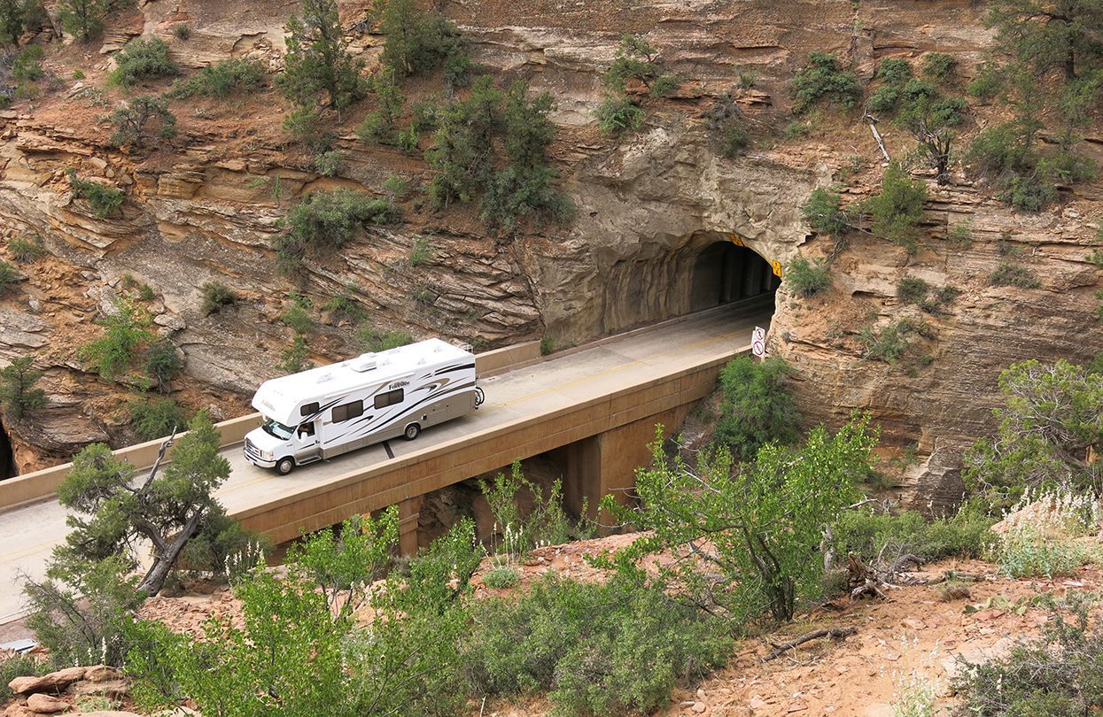 Zion Mount Carmel Highway tunnel - Zion National Park, by Matt Morgan