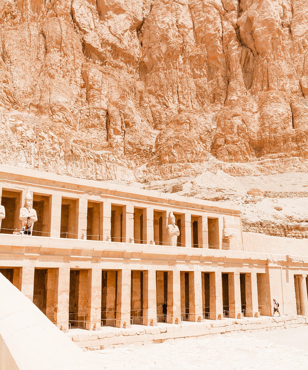 The famous temple of Nefertiti in Luxor, Egypt, photo by Josue Bieri