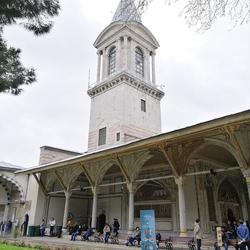 Tower of Justice and Divan Lounge at Topkapi Palace