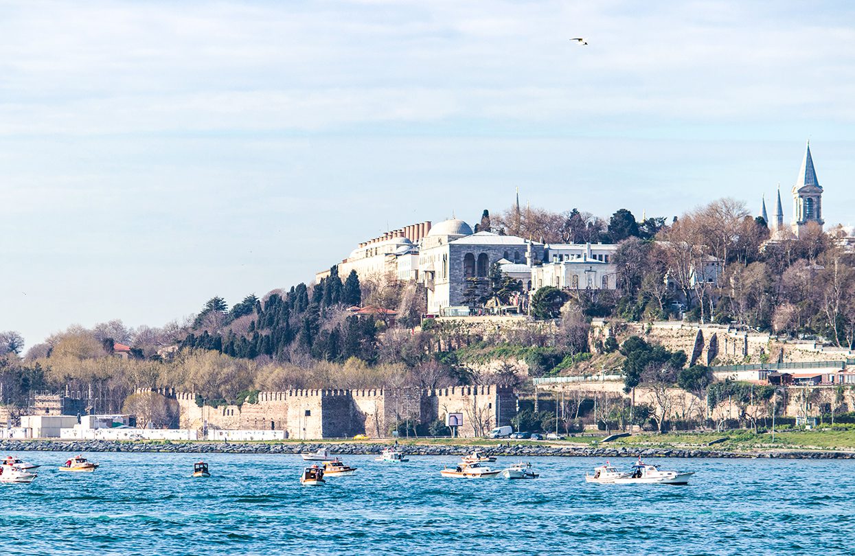 Topkapi Palace seen from the Bosporus by Nurlan Mammadzada