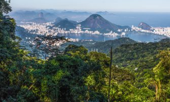 The view over the Tijuca forest & Lagoa from the Transcarioca trail