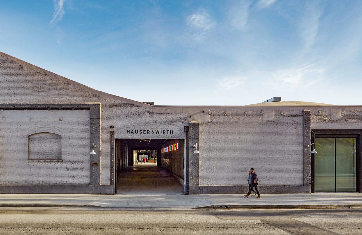 Hauser and Wirth’s galleries