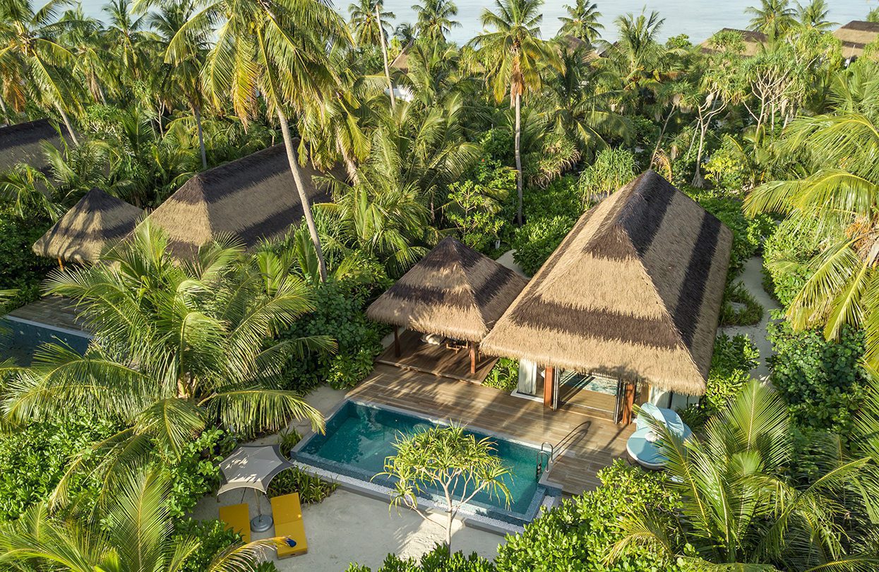 Pullman Maldives Beach Pool Villa Exterior