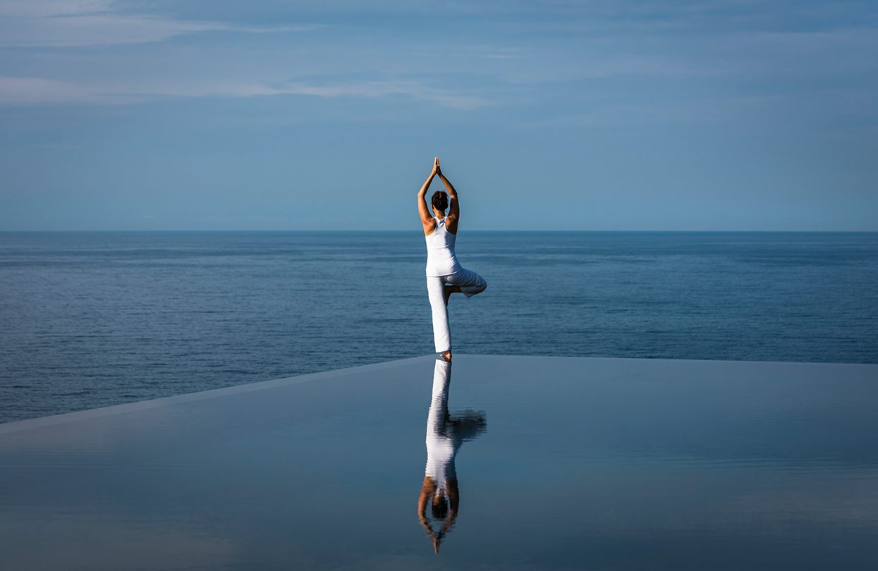 Amanoi, Vietnam - Yoga at Cliff Pool
