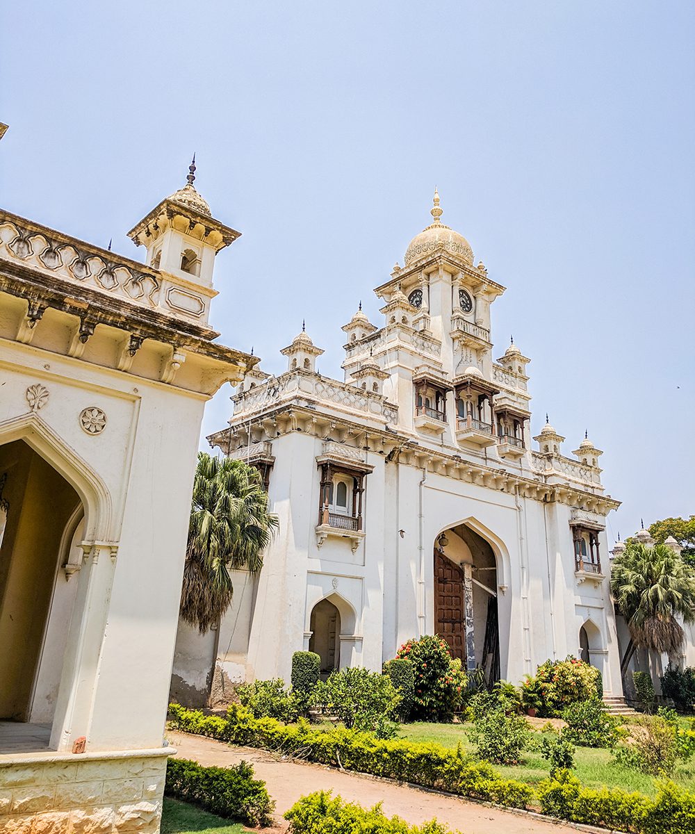 Chowmahalla Palace, rumoured to be modelled on the palace of the Shah of Iran