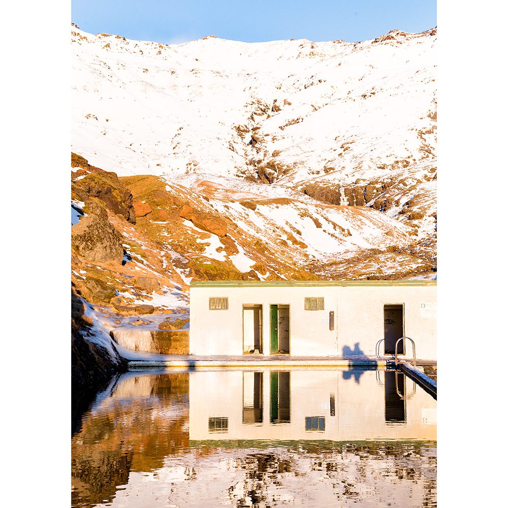 Seljavallalaug Pool, the oldest pool in Iceland